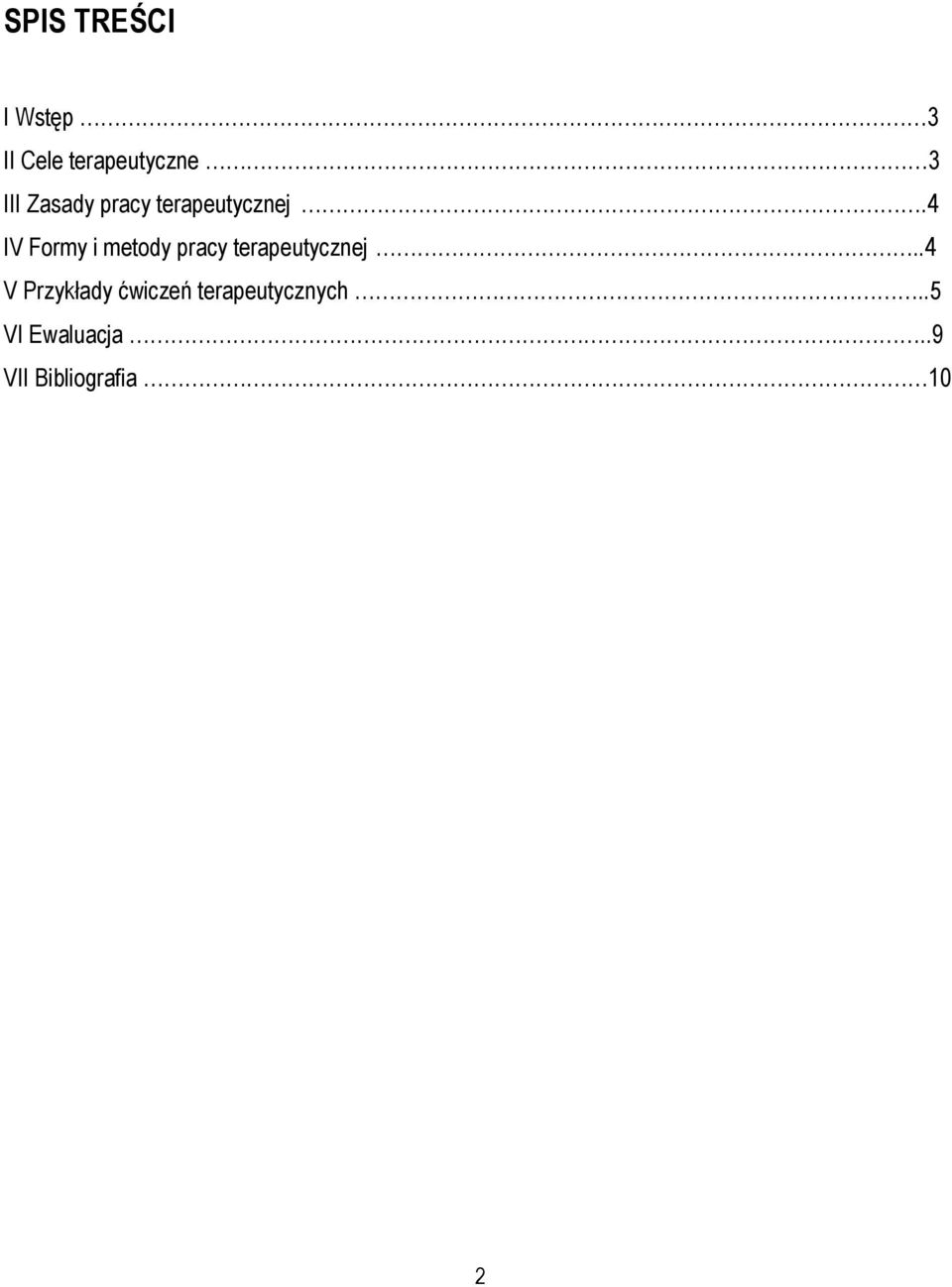 4 IV Formy i metody pracy terapeutycznej.