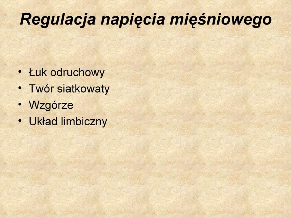 odruchowy Twór