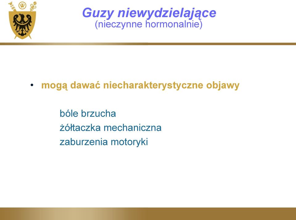 niecharakterystyczne objawy bóle