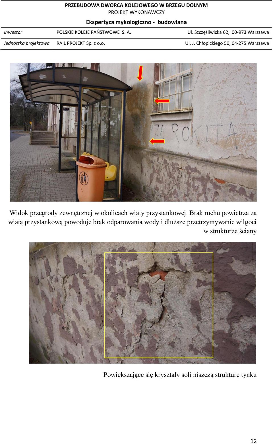 odparowania wody i dłuższe przetrzymywanie wilgoci w