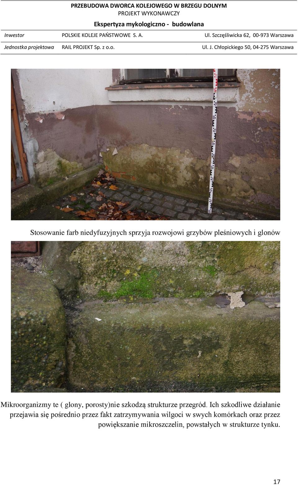 Ich szkodliwe działanie przejawia się pośrednio przez fakt zatrzymywania