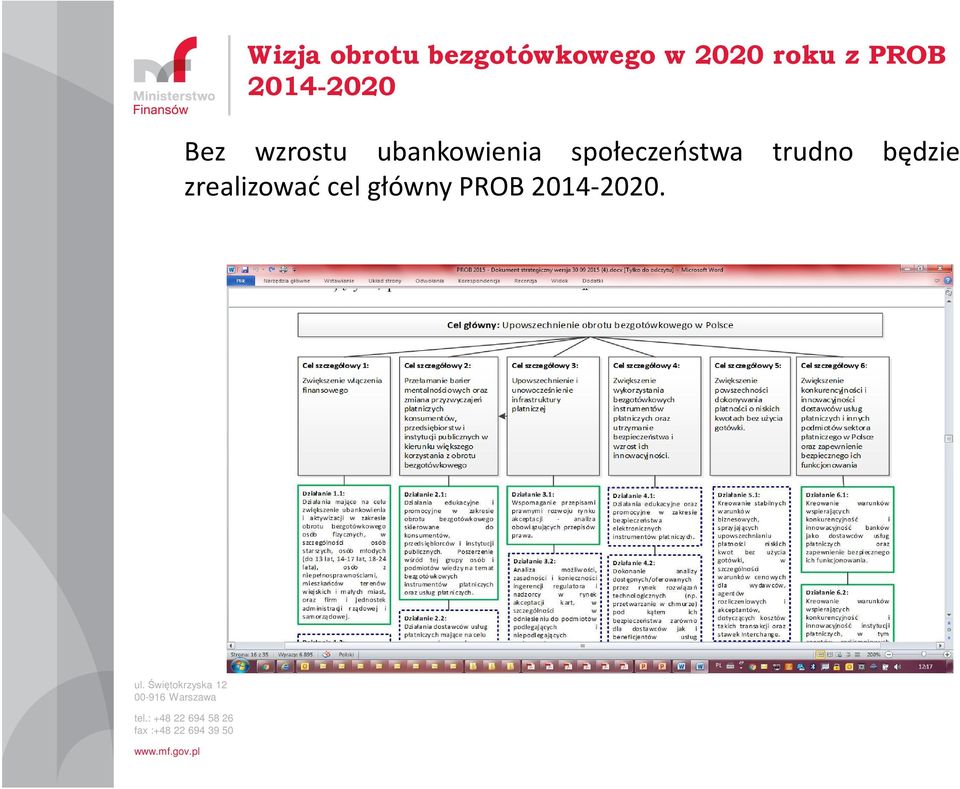 ubankowienia społeczeństwa trudno