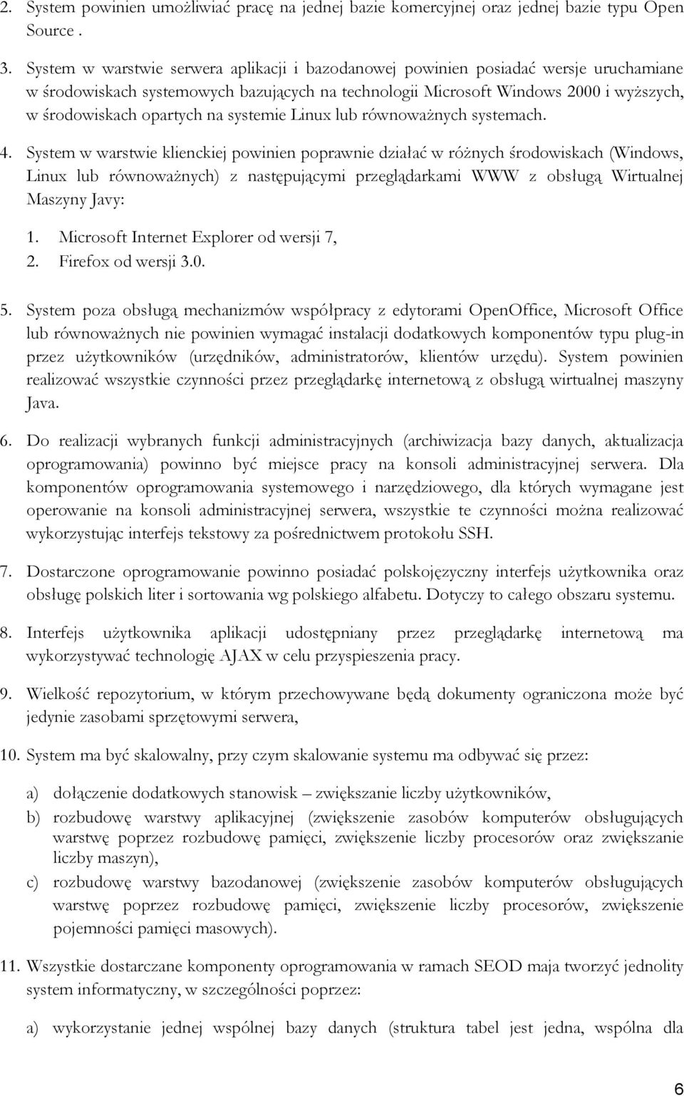 na systemie Linux lub równoważnych systemach. 4.