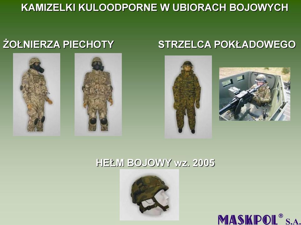 ŻOŁNIERZA PIECHOTY