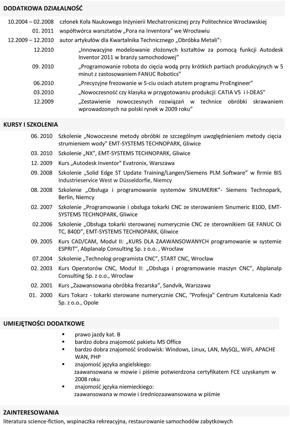 2010 Innowacyjne modelowanie złożonych kształtów za pomocą funkcji Autodesk Inventor 2011 w branży samochodowej 09.