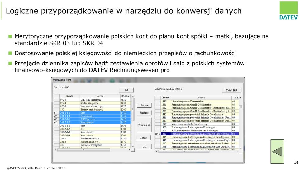 Dostosowanie polskiej księgowości do niemieckich przepisów o rachunkowości Przejęcie dziennika