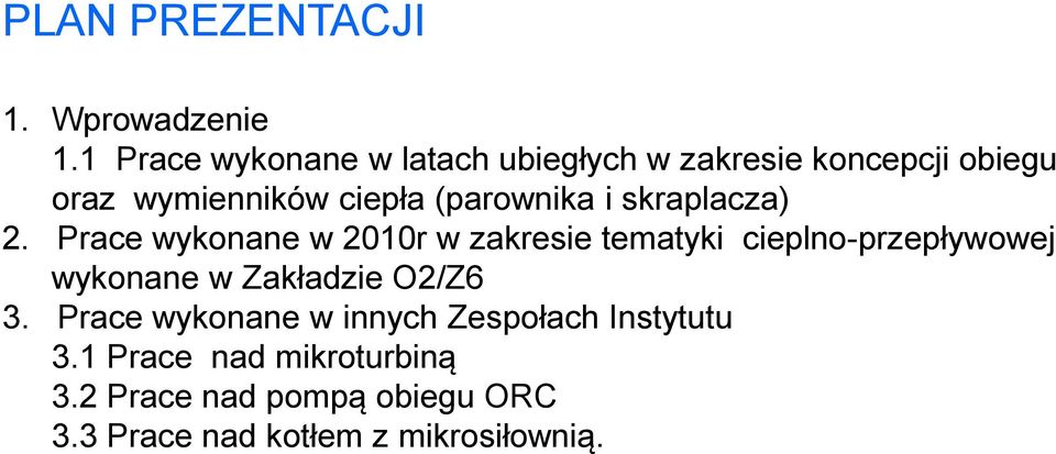 (parownika i skraplacza) 2.