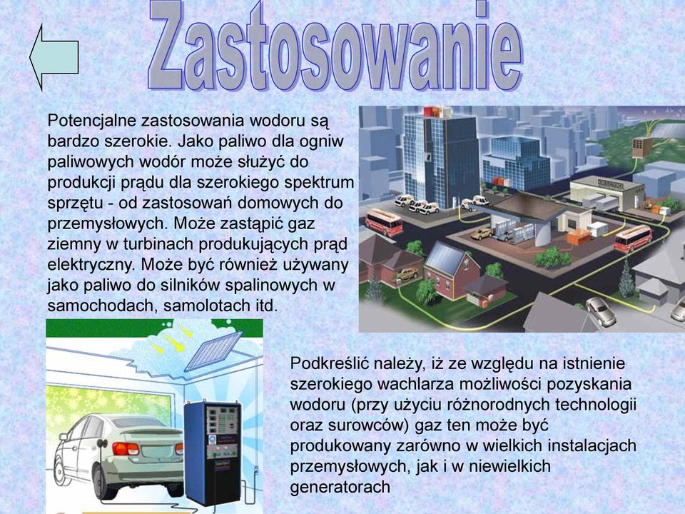 Może zastąpić gaz ziemny w turbinach produkujących prąd elektryczny.