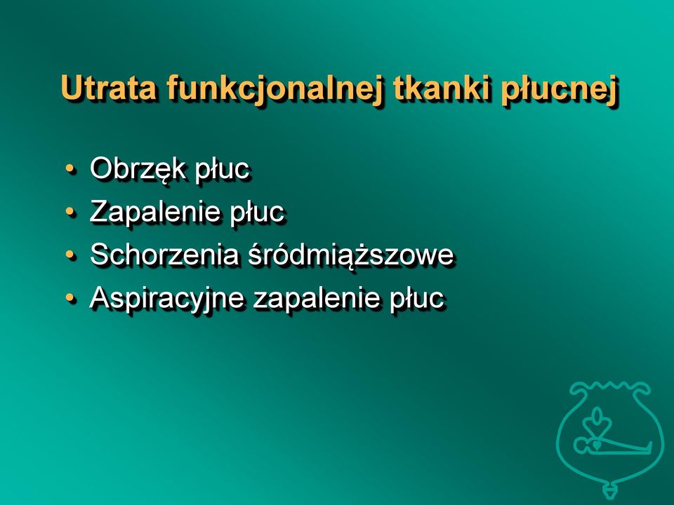 Zapalenie płuc Schorzenia