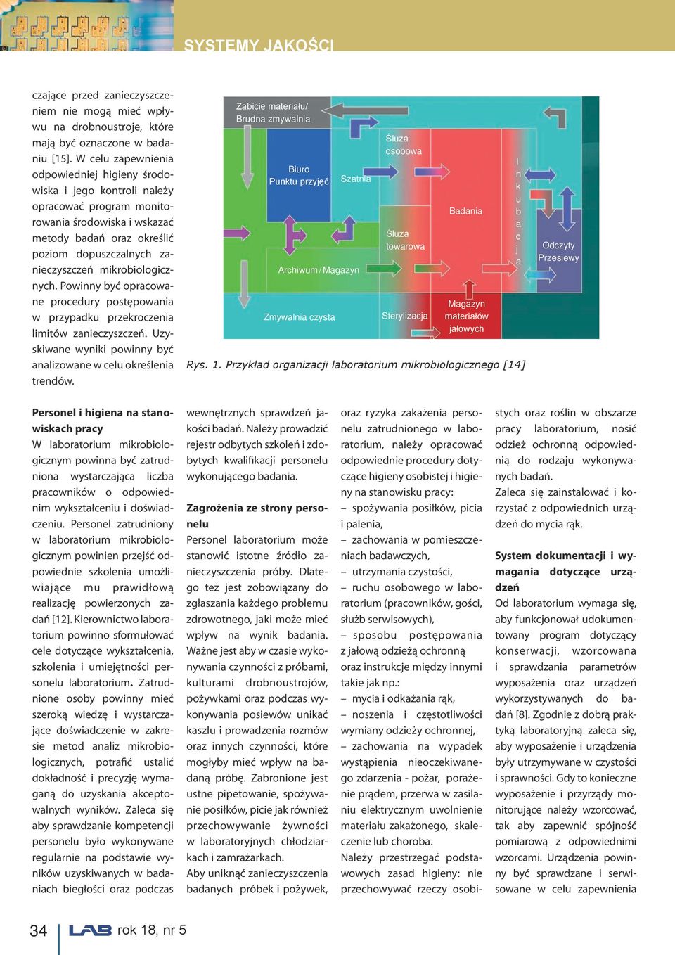 mikrobiologicznych. Powinny być opracowane procedury postępowania w przypadku przekroczenia limitów zanieczyszczeń. Uzyskiwane wyniki powinny być analizowane w celu określenia trendów.