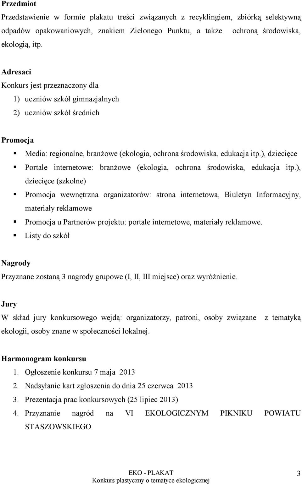 ), dziecięce Portale internetowe: branŝowe (ekologia, ochrona środowiska, edukacja itp.