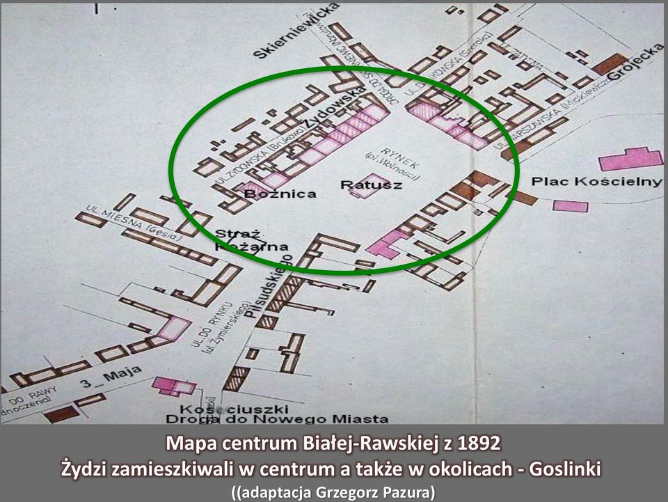 centrum a także w okolicach -