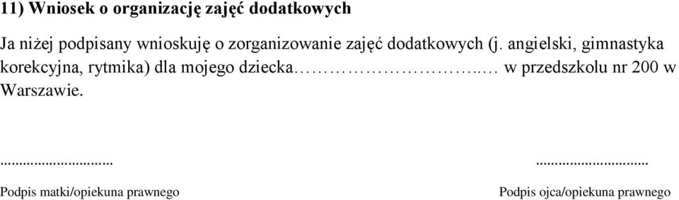 dodatkowych (j.