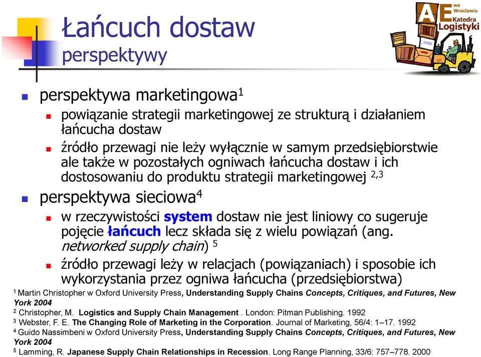 łańcuch lecz składa się z wielu powiązań (ang.