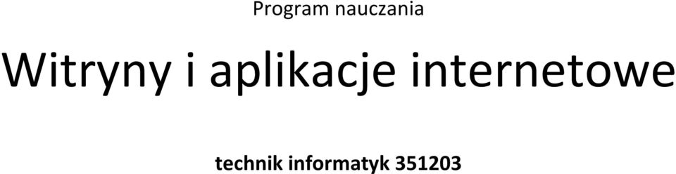 aplikacje