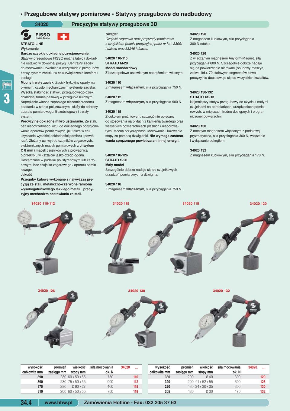 płynnym, czysto mechanicznym systemie zacisku Wysoka stabilność statywu przegubowego dzięki dokładnej formie pasowej w przegubie kulowym Naprężenie własne zapobiega niezamierzonemu opadaniu w stanie