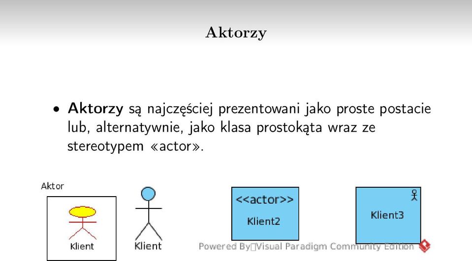 lub, alternatywnie, jako klasa