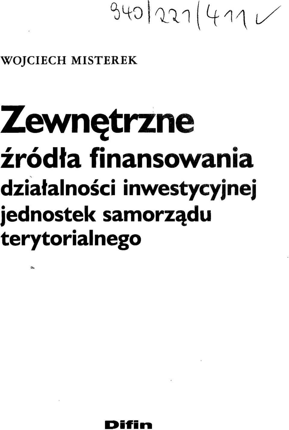 działalności inwestycyjnej