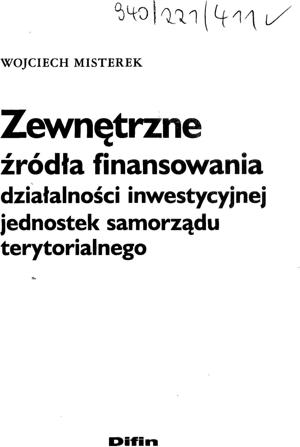 działalności inwestycyjnej