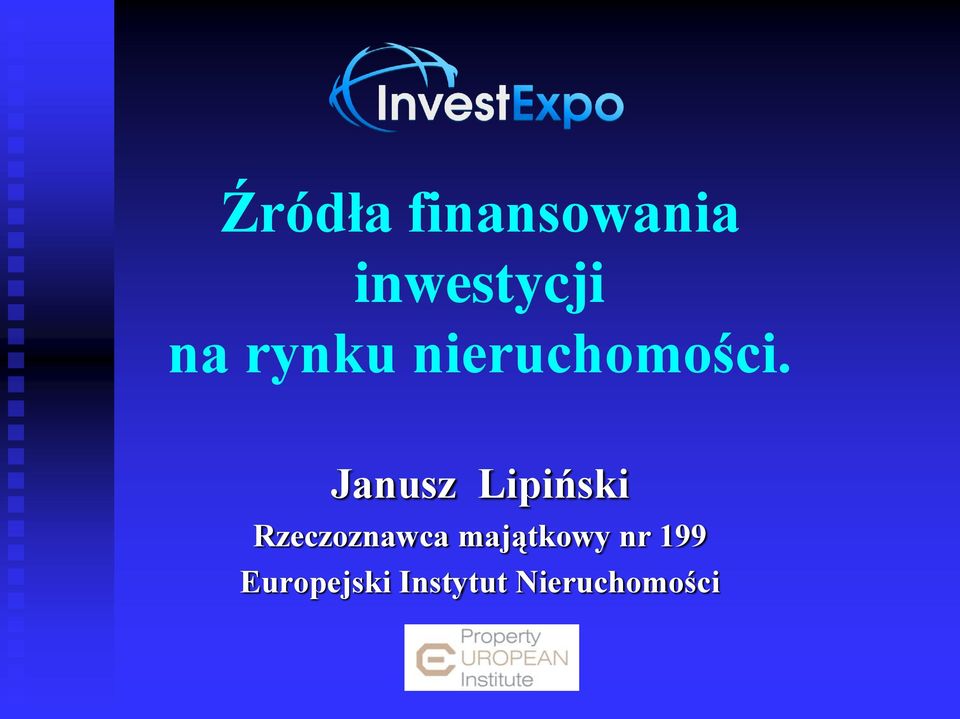 Janusz Lipiński Rzeczoznawca