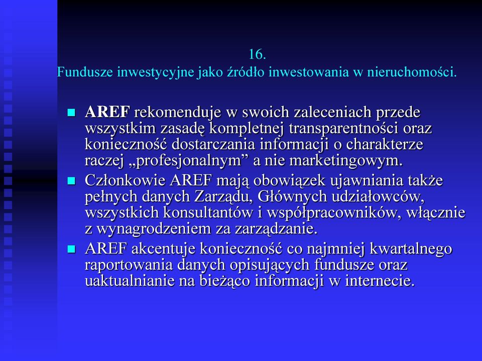 raczej profesjonalnym a nie marketingowym.
