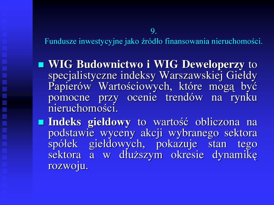 nieruchomości.