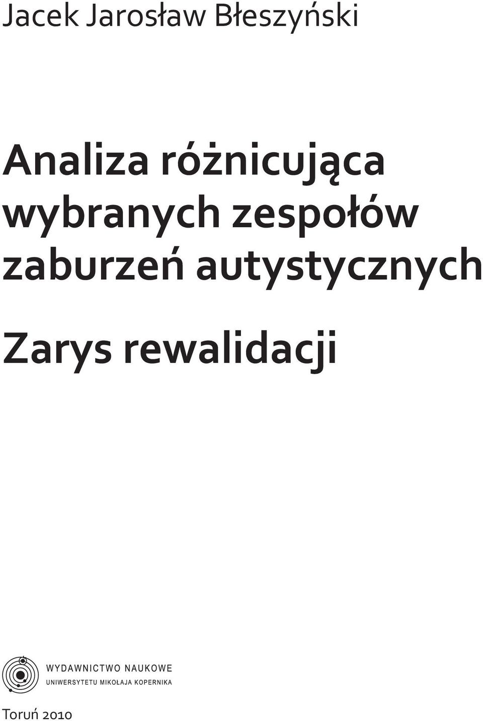 wybranych zespołów zaburzeń