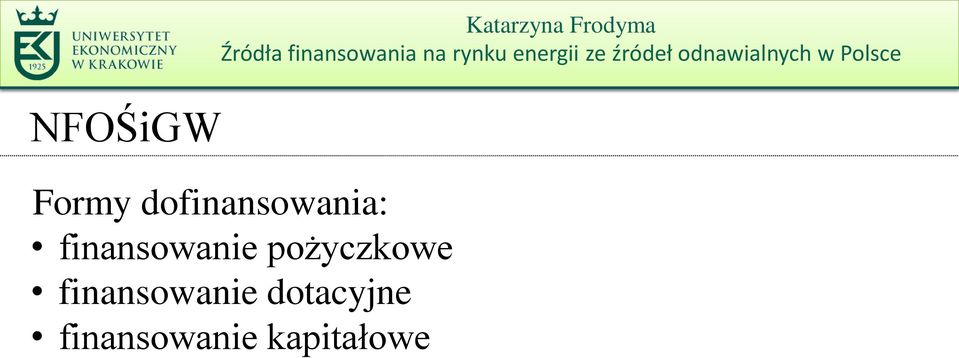 finansowanie pożyczkowe