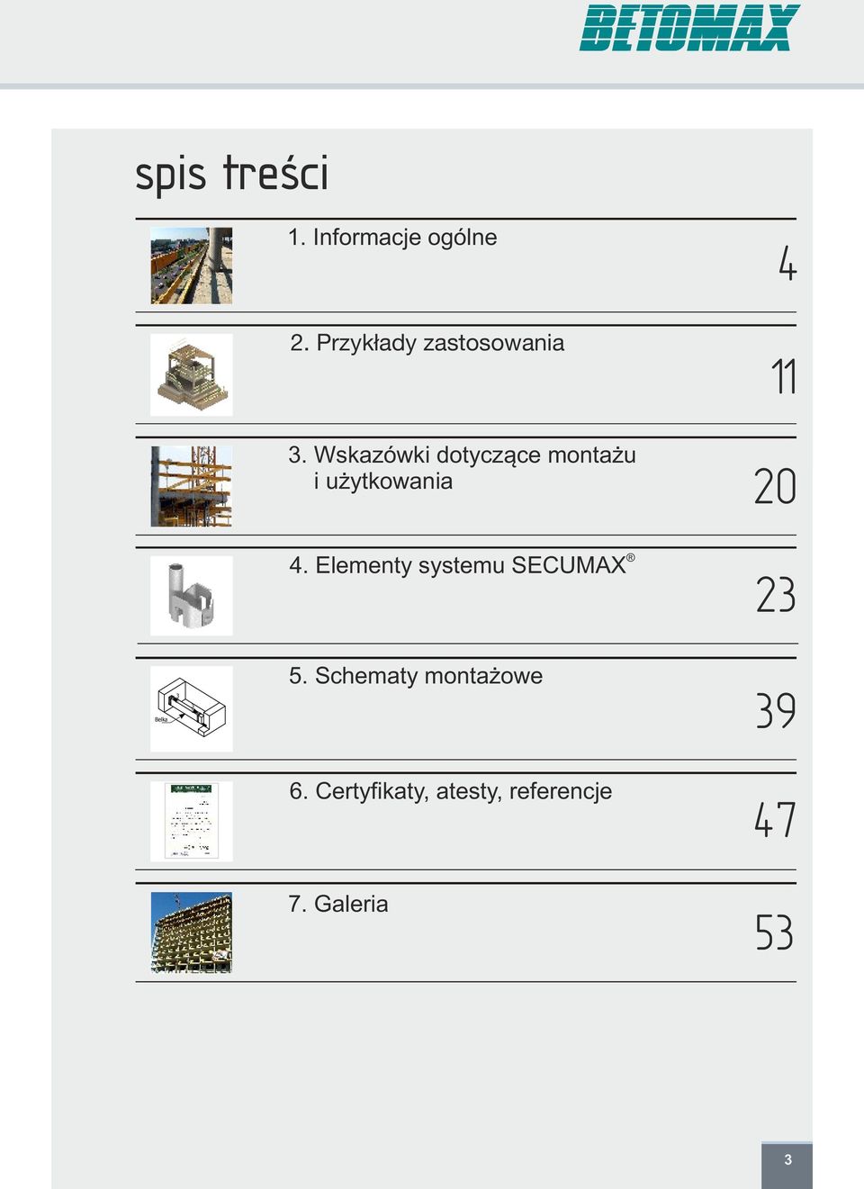 Wskazówki dotyczące montażu i użytkowania 20 4.