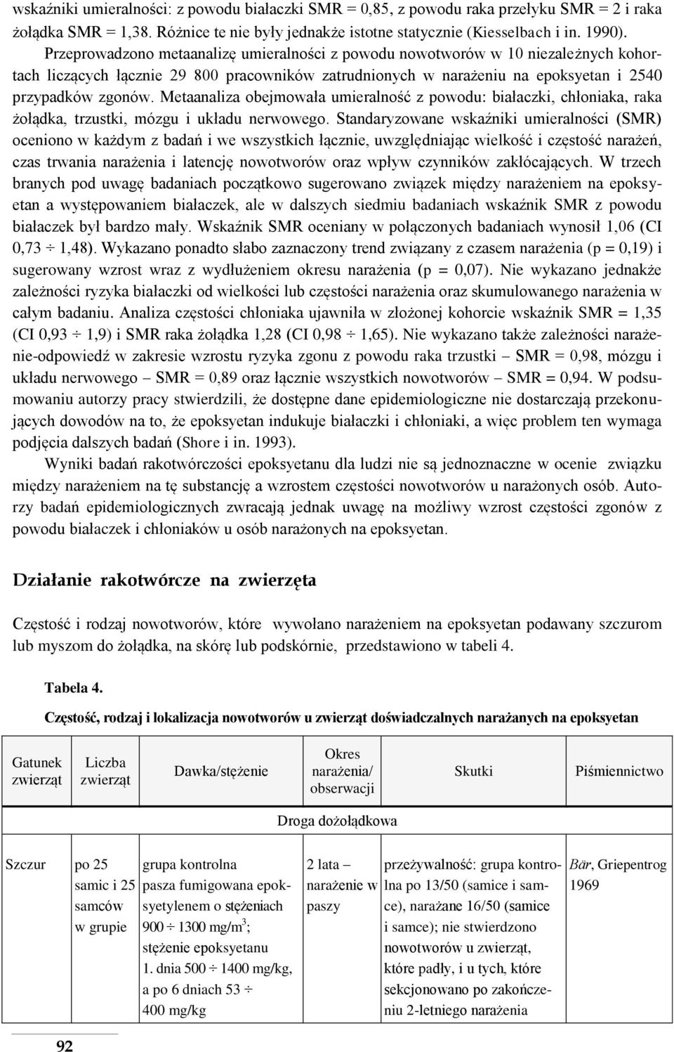 Metaanaliza obejmowała umieralność z powodu: białaczki, chłoniaka, raka żołądka, trzustki, mózgu i układu nerwowego.