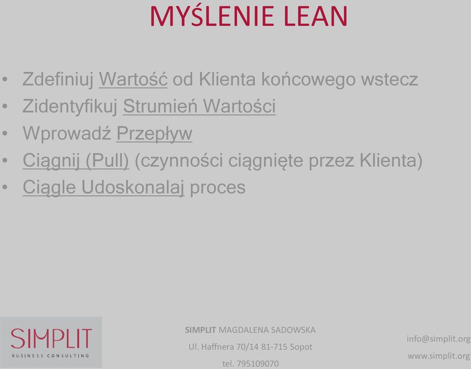 Wartości Wprowadź Przepływ Ciągnij (Pull)