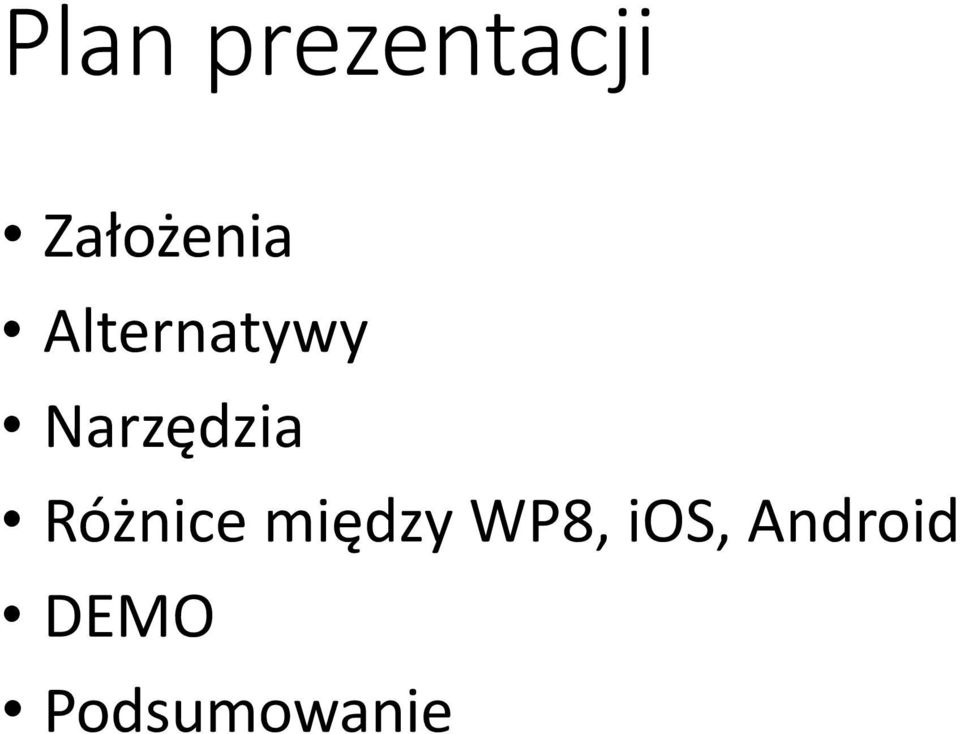 Narzędzia Różnice między