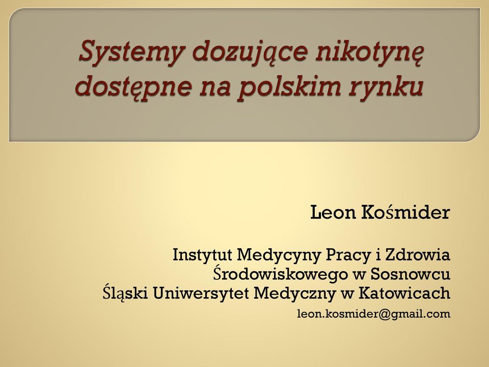 Sosnowcu Śląski Uniwersytet