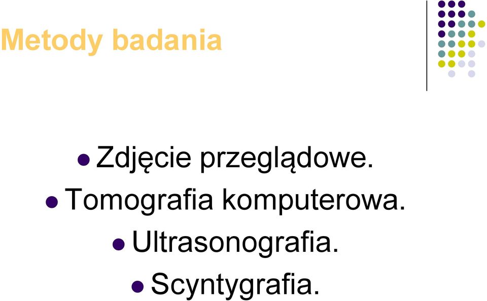 Tomografia komputerowa.