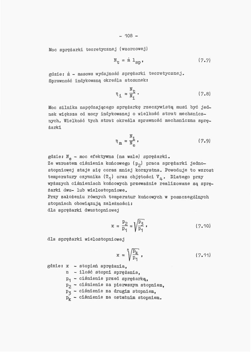 YCa. y 1. lx \x. Hi-2* sp = SPRĘŻARKI TŁOKOWE 7.1. PODSTAWY TEORETYCZNE -  PDF Darmowe pobieranie