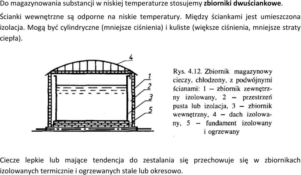 Mogą być cylindryczne (mniejsze ciśnienia) i kuliste (większe ciśnienia, mniejsze straty ciepła).