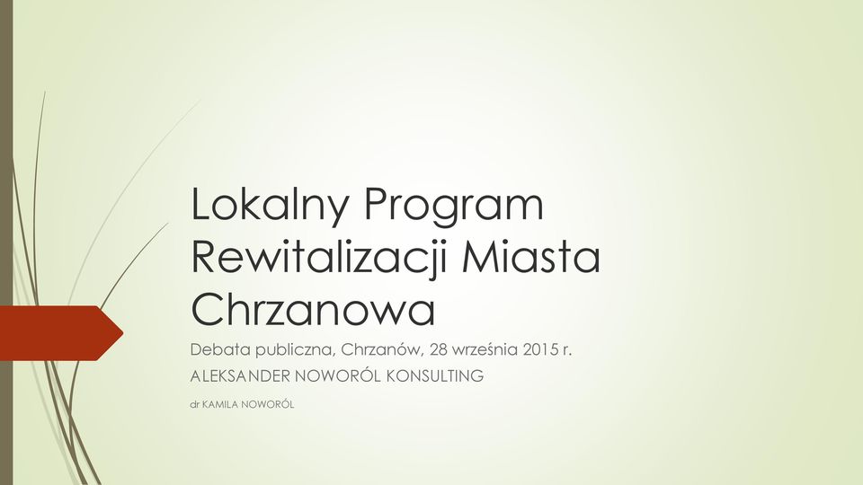 Chrzanów, 28 września 2015 r.