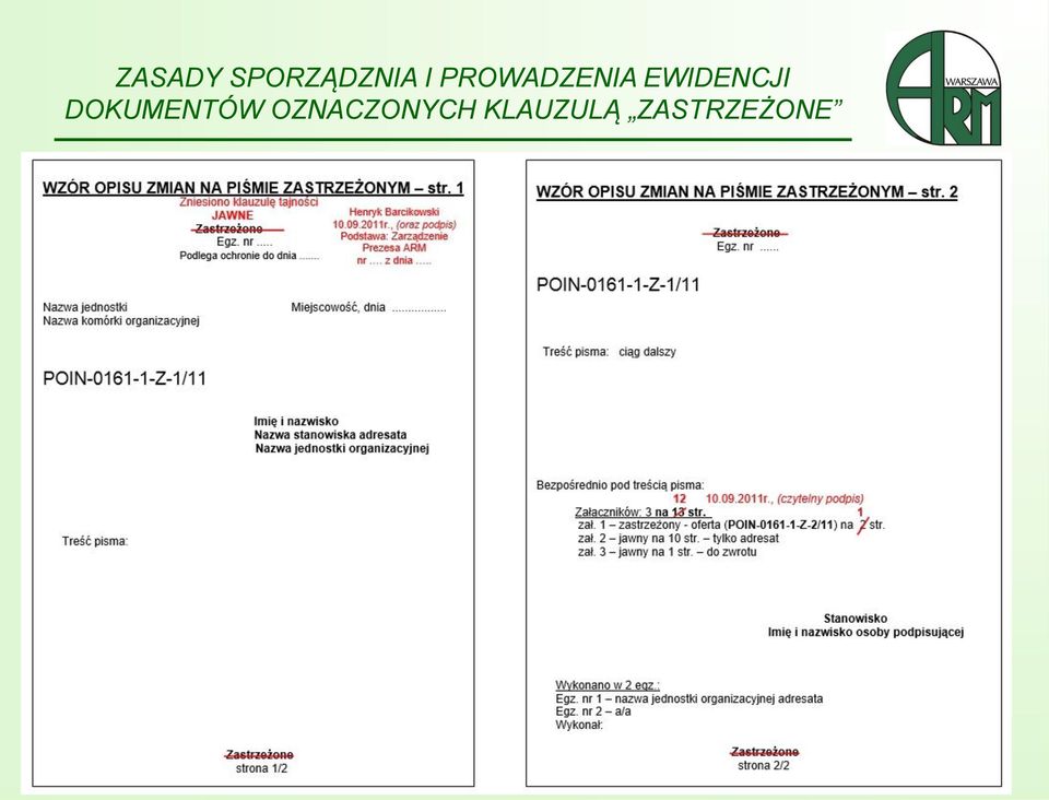 DOKUMENTÓW