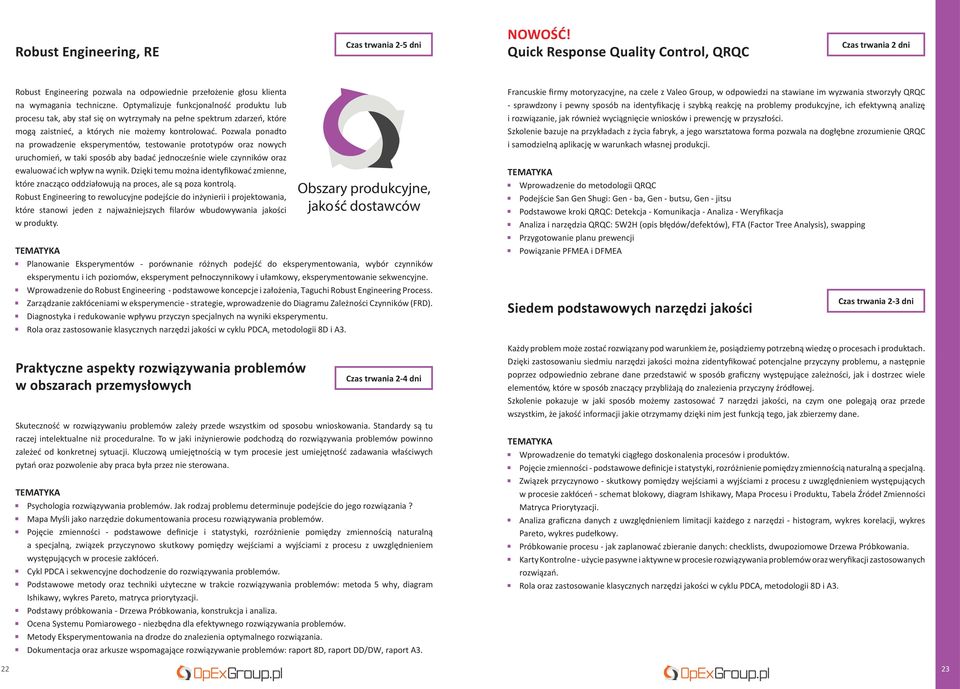 Pozwala ponadto na prowadzenie eksperymentów, testowanie prototypów oraz nowych uruchomień, w taki sposób aby badać jednocześnie wiele czynników oraz ewaluować ich wpływ na wynik.