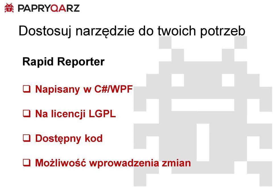 w C#/WPF Na licencji LGPL