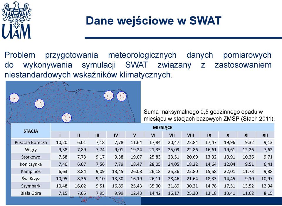 Krzyż Szymbark 0 km 50 km 100 km 150 km Biała Góra MIESIĄCE I 10,20 9,38 7,58 7,40 6,63 10,95 10,48 7,15 II 6,01 7,89 7,73 6,07 8,84 8,36 16,02 7,05 III 7,18 7,74 9,17 7,56 9,09 9,10 9,51 7,95 IV