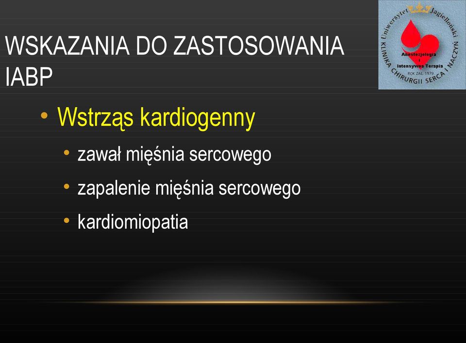 zawał mięśnia sercowego