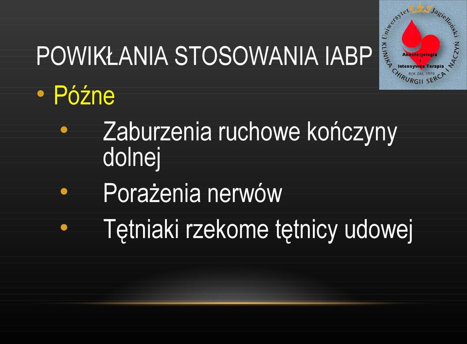 kończyny dolnej Porażenia