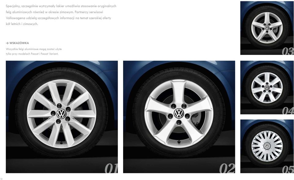 Partnerzy serwisowi Volkswagena udzielą szczegółowych informacji na temat szerokiej
