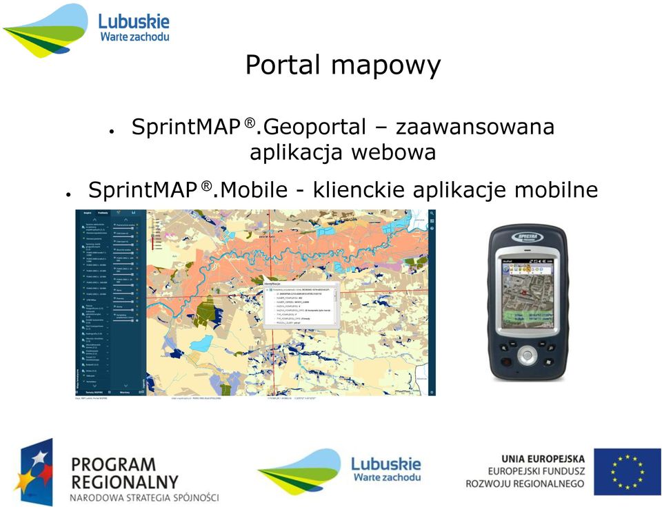 aplikacja webowa SprintMAP.