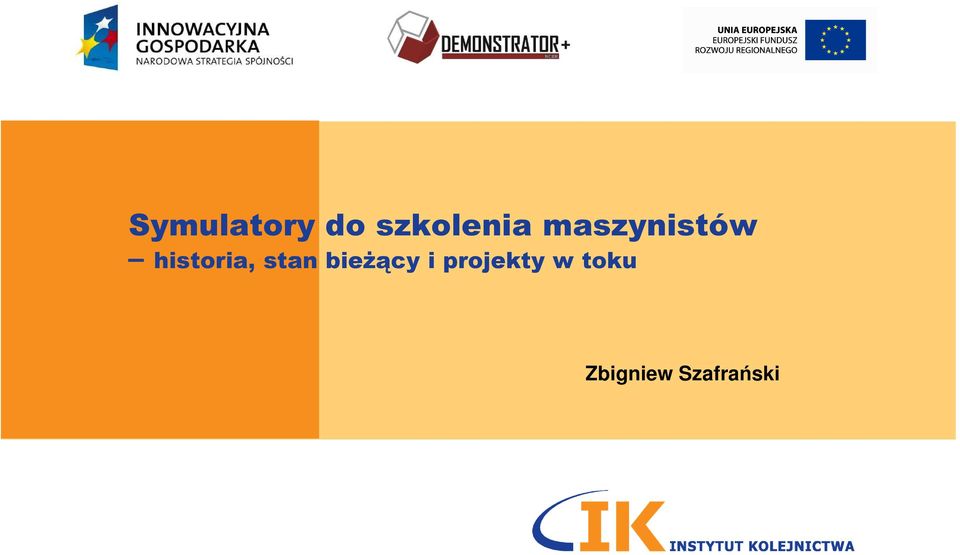 stan bieżący i projekty