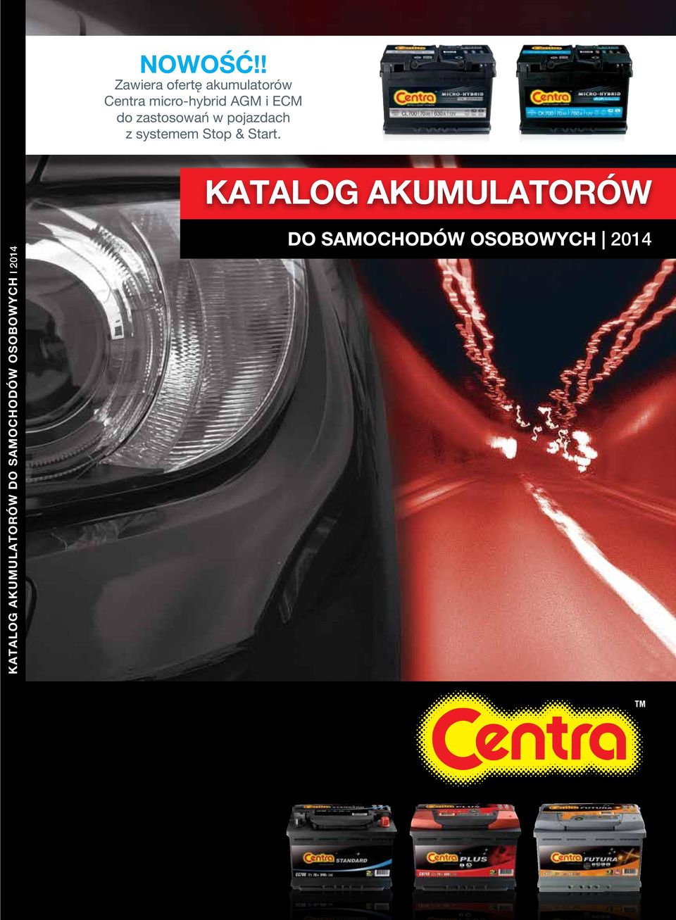 i ECM do zastosowań w pojazdach z systemem Stop &