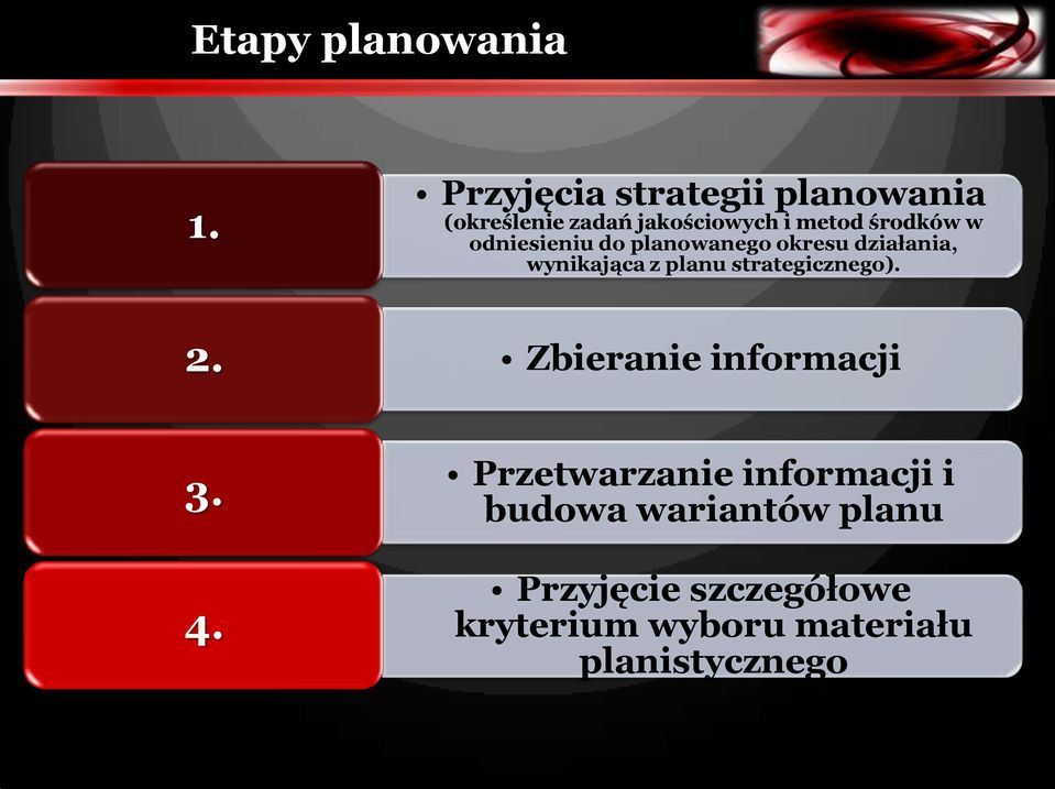 odniesieniu do planowanego okresu działania, wynikająca z planu strategicznego).