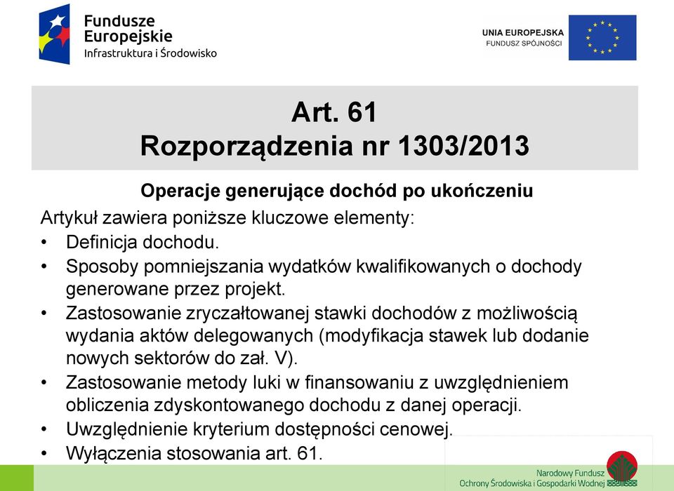 Zastosowanie zryczałtowanej stawki dochodów z możliwością wydania aktów delegowanych (modyfikacja stawek lub dodanie nowych sektorów do