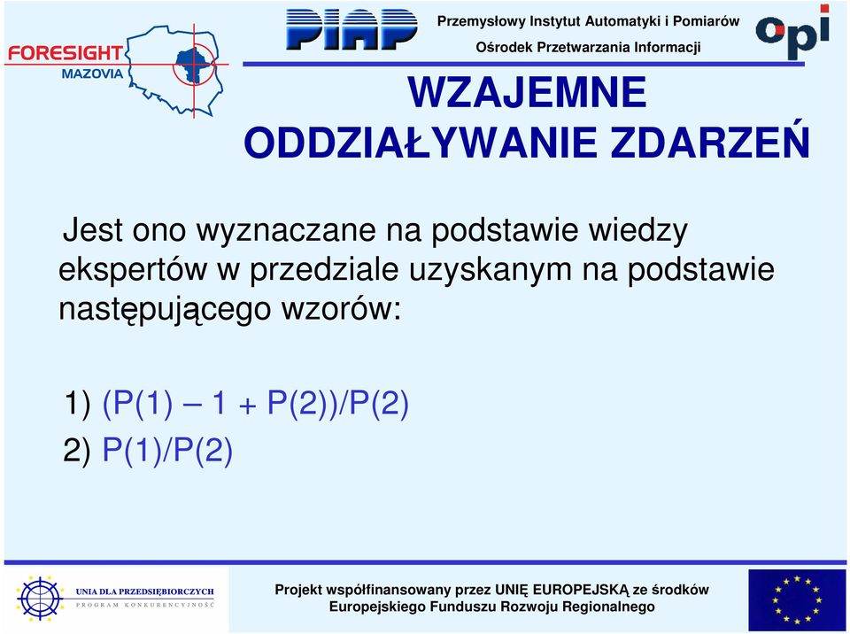 przedziale uzyskanym na podstawie